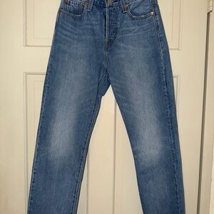 Levi’s Classic Blue Denim Jeans
